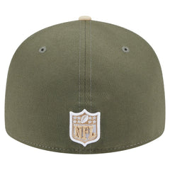 Detroit Lions New Era Two-Tone Color Pack Split Panel 59FIFTY Fitted Hat