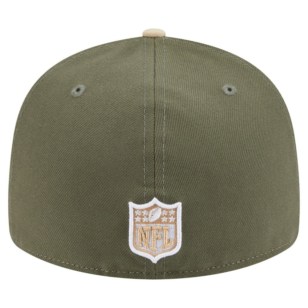 San Francisco 49ers New Era Two-Tone Color Pack Split Panel 59FIFTY Fitted Hat