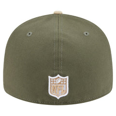 San Francisco 49ers New Era Two-Tone Color Pack Split Panel 59FIFTY Fitted Hat