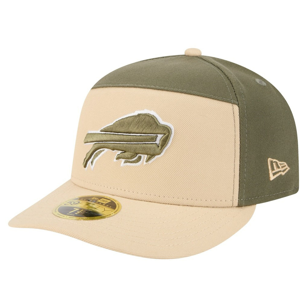 Buffalo Bills New Era Two-Tone Color Pack Split Panel 59FIFTY Fitted Hat