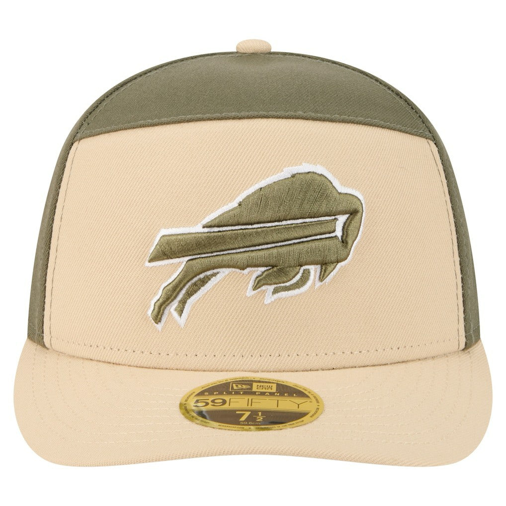 Buffalo Bills New Era Two-Tone Color Pack Split Panel 59FIFTY Fitted Hat