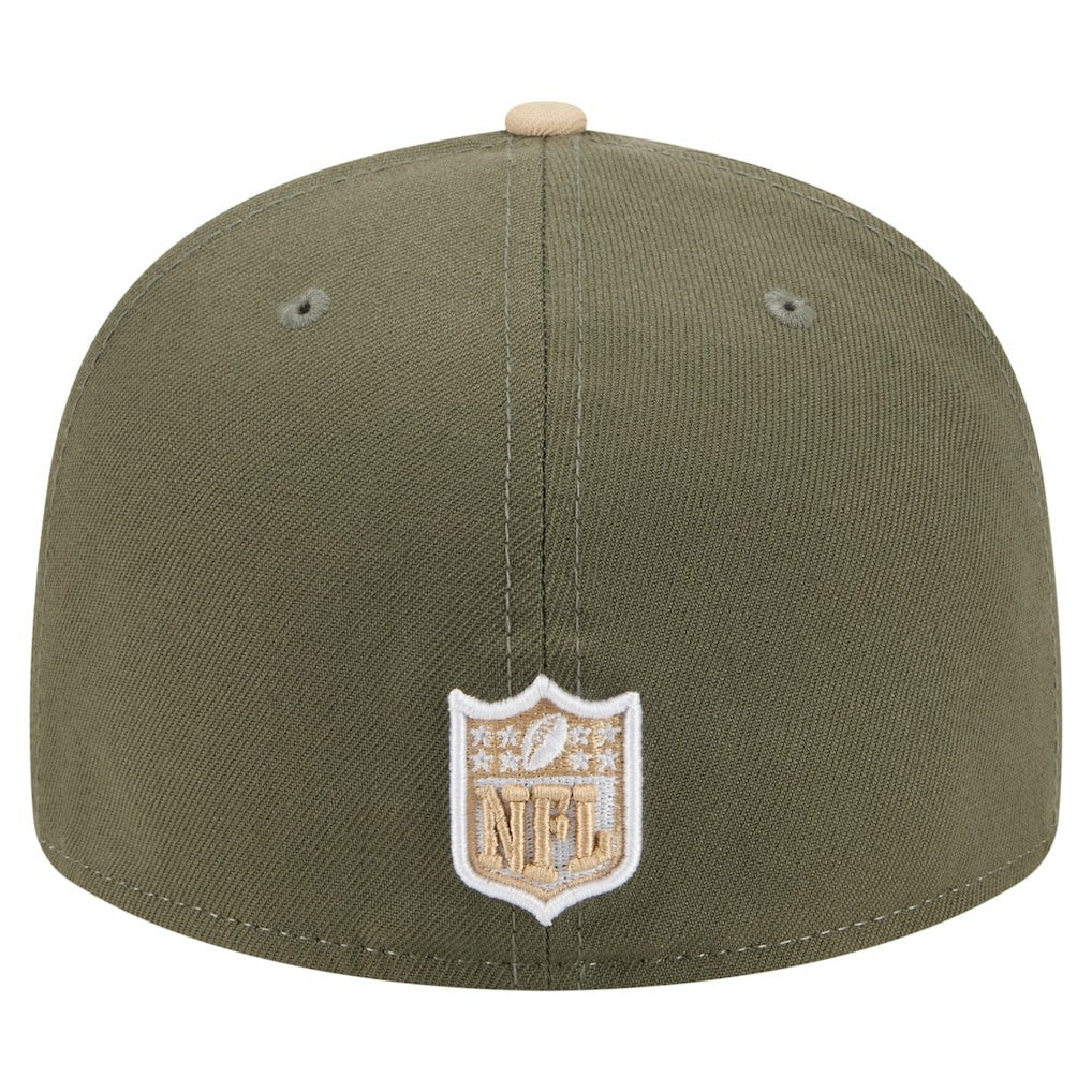 Baltimore Ravens New Era Color Pack Split Panel 59FIFTY Fitted Hat