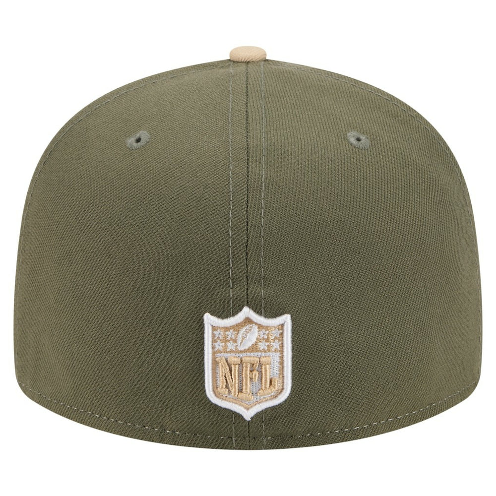 Baltimore Ravens New Era Color Pack Split Panel 59FIFTY Fitted Hat