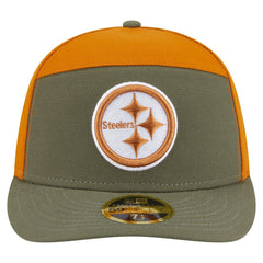 Pittsburgh Steelers New Era Two-Tone Color Pack Split Panel 59FIFTY Fitted Hat