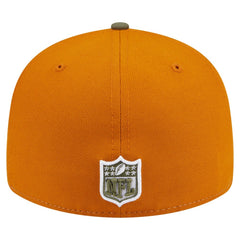 Miami Dolphins New Era Two-Tone Color Pack Split Panel 59FIFTY Fitted Hat