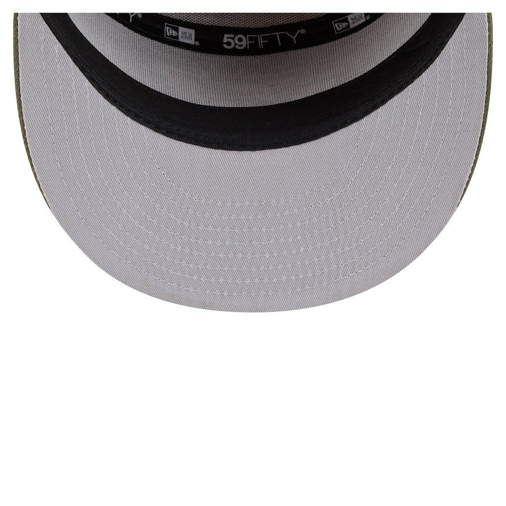 Miami Dolphins New Era Two-Tone Color Pack Split Panel 59FIFTY Fitted Hat