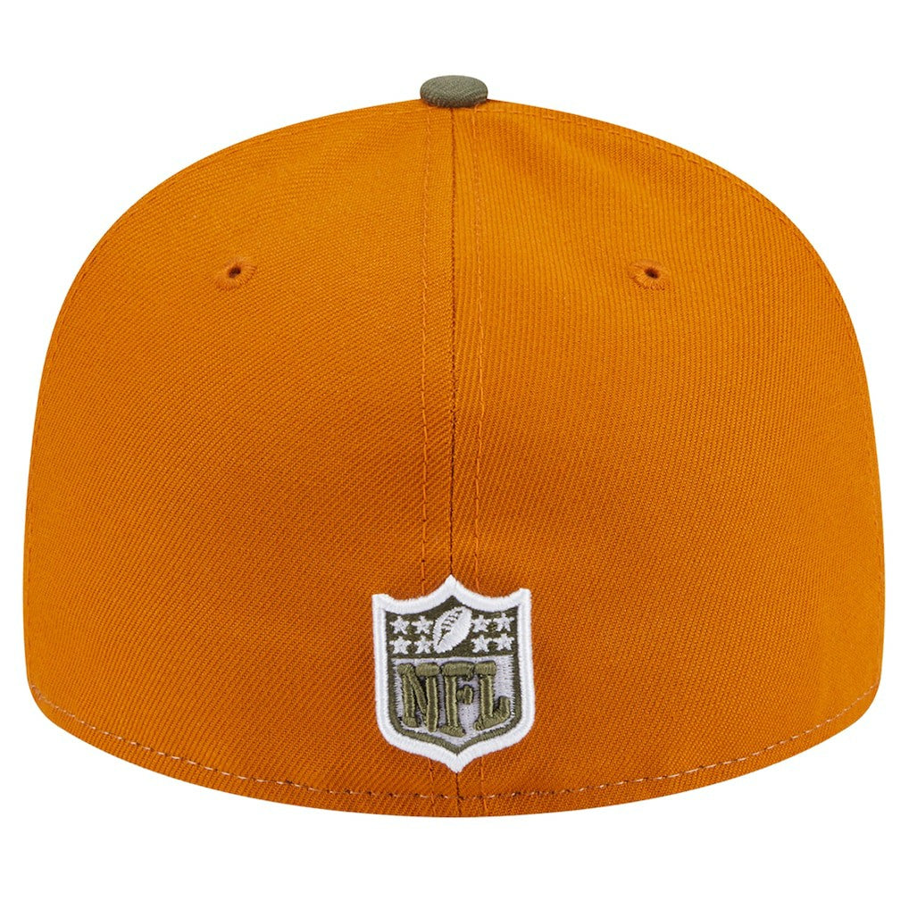 Las Vegas Raiders New Era Two-Tone Color Pack Split Panel 59FIFTY Fitted Hat