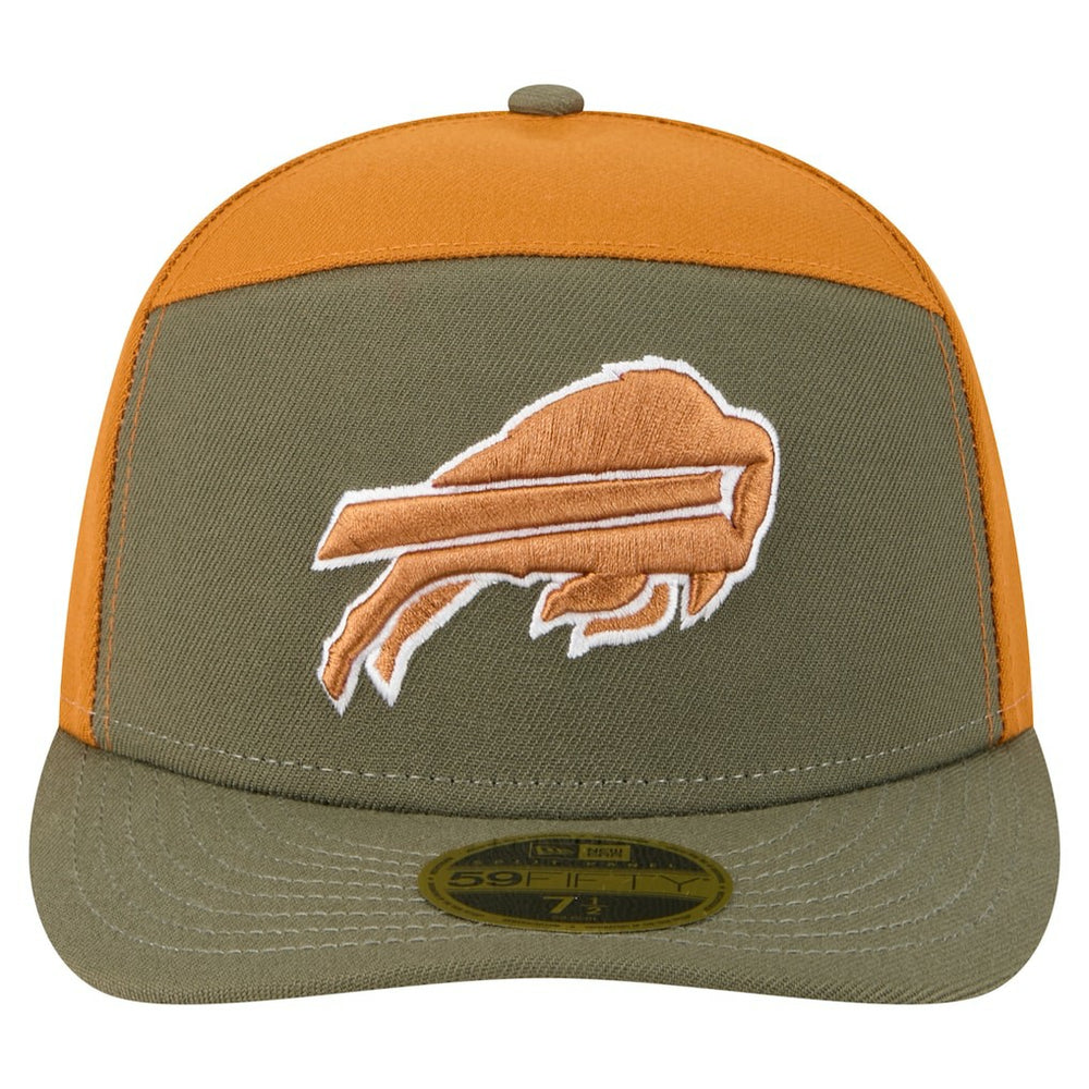Buffalo Bills New Era Two-Tone Color Pack Split Panel 59FIFTY Fitted Hat