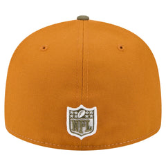 Green Bay Packers New Era Two-Tone Color Pack Split Panel 59FIFTY Fitted Hat