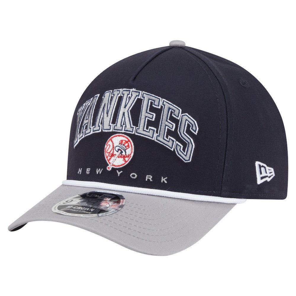 New York Yankees New Era Arch 9FORTY A-Frame M-Crown Adjustable Hat | MLB Shop