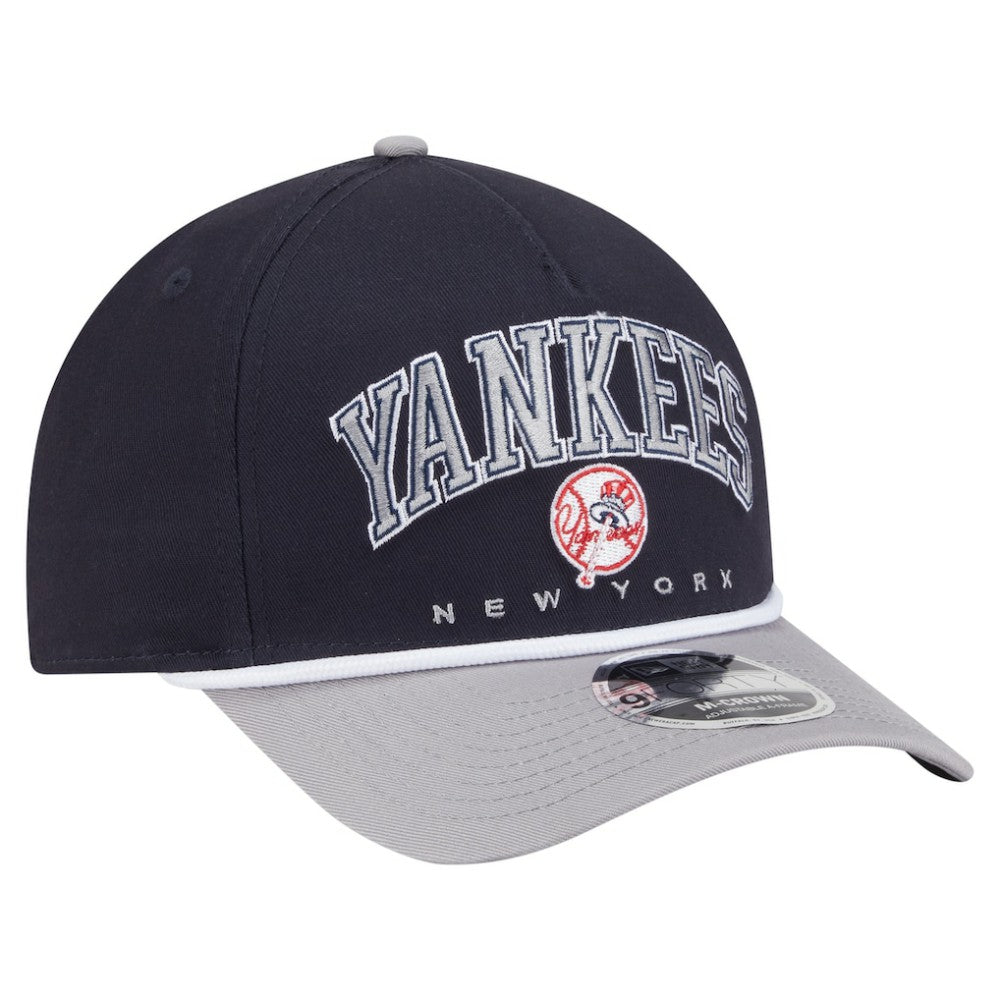 New York Yankees New Era Arch 9FORTY A-Frame M-Crown Adjustable Hat | MLB Shop
