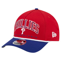 Philadelphia Phillies New Era Arch 9FORTY A-Frame M-Crown Adjustable Hat | MLB Online