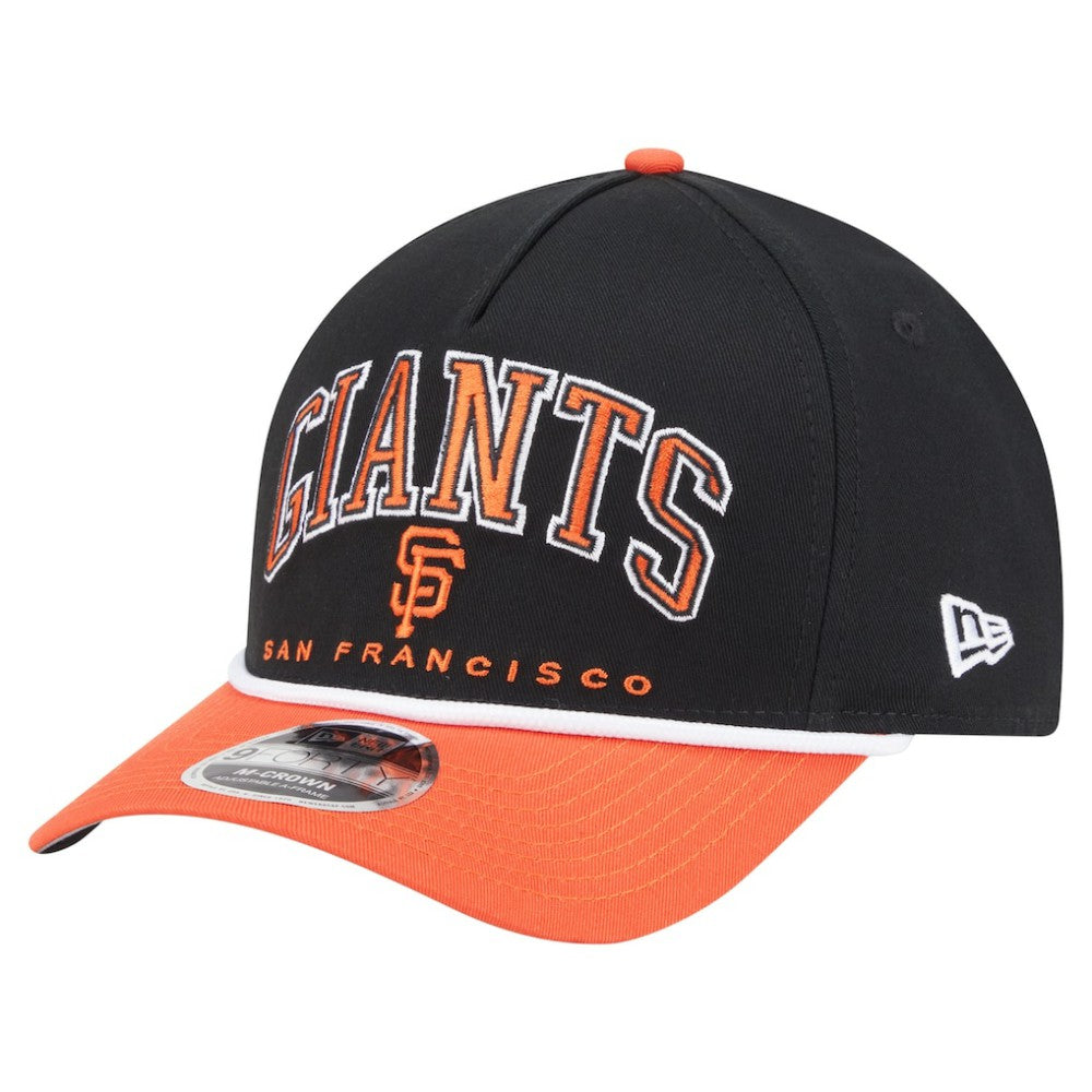 San Francisco Giants New Era Arch 9FORTY A-Frame M-Crown Adjustable Hat | MLB Shop