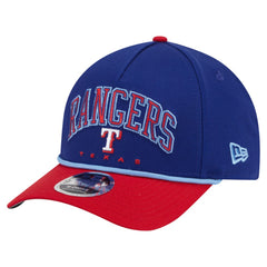 Texas Rangers New Era Arch 9FORTY A-Frame M-Crown Adjustable Hat | MLB Discount