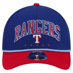 Texas Rangers New Era Arch 9FORTY A-Frame M-Crown Adjustable Hat | MLB Discount