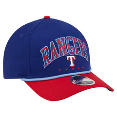 Texas Rangers New Era Arch 9FORTY A-Frame M-Crown Adjustable Hat | MLB Discount
