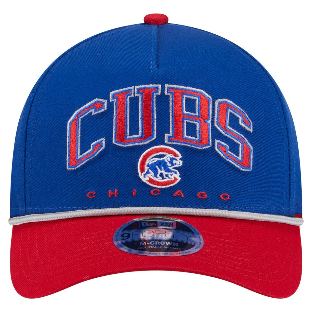 Chicago Cubs New Era Arch 9FORTY A-Frame M-Crown Adjustable Hat | MLB On Sale