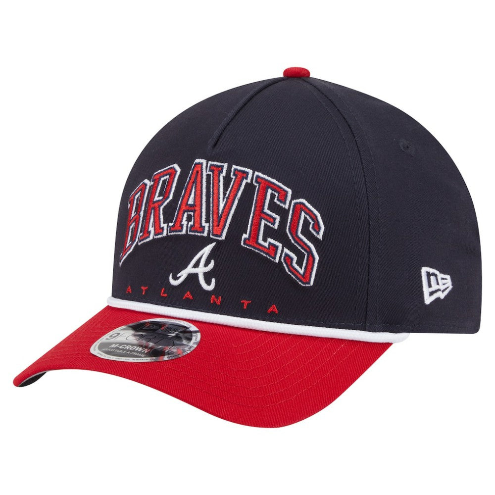 Atlanta Braves New Era Arch 9FORTY A-Frame M-Crown Adjustable Hat | MLB Near me