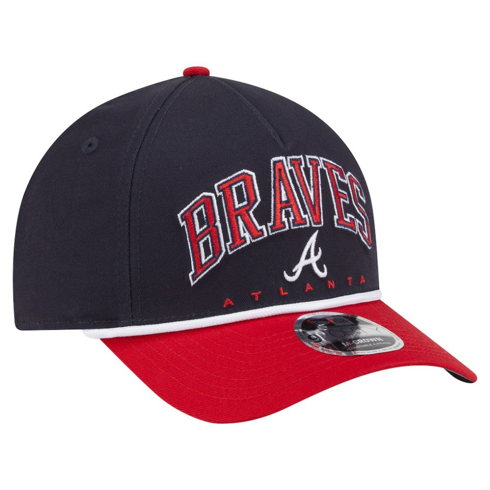 Atlanta Braves New Era Arch 9FORTY A-Frame M-Crown Adjustable Hat | MLB Near me