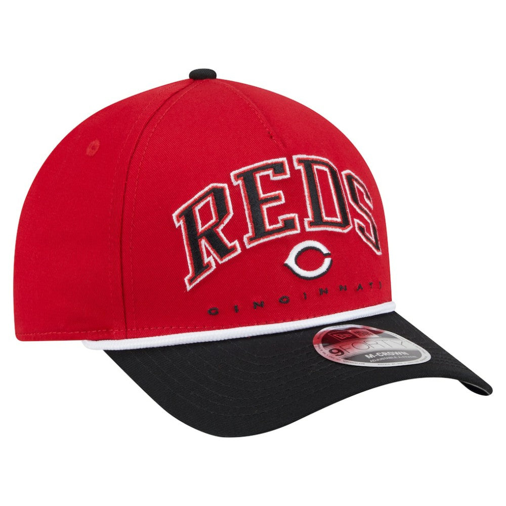 Cincinnati Reds New Era Arch 9FORTY A-Frame M-Crown Adjustable Hat | MLB Sale
