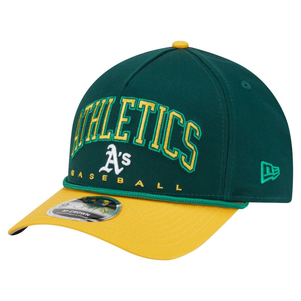 Athletics New Era Arch 9FORTY A-Frame M-Crown Adjustable Hat | MLB Discount