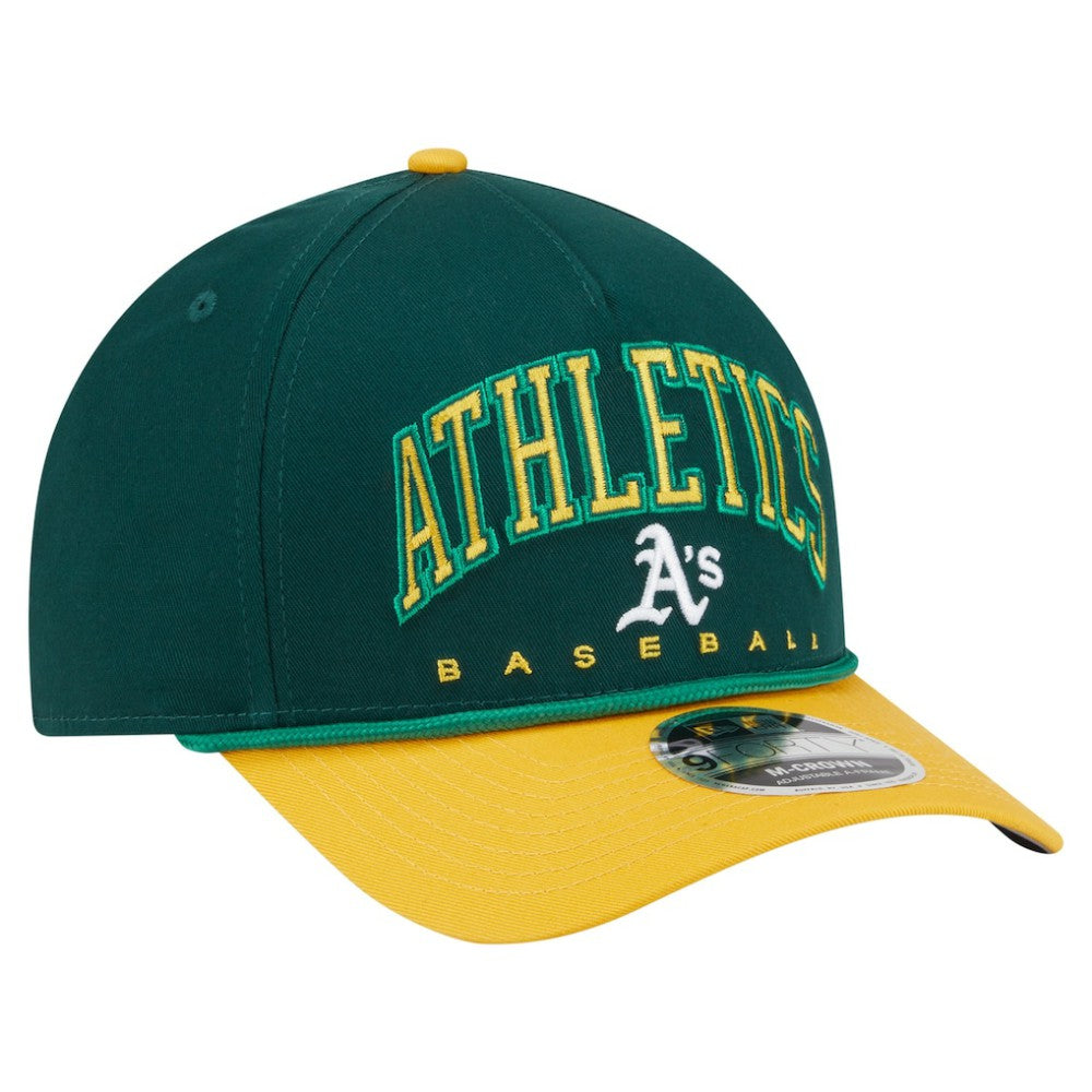 Athletics New Era Arch 9FORTY A-Frame M-Crown Adjustable Hat | MLB Discount