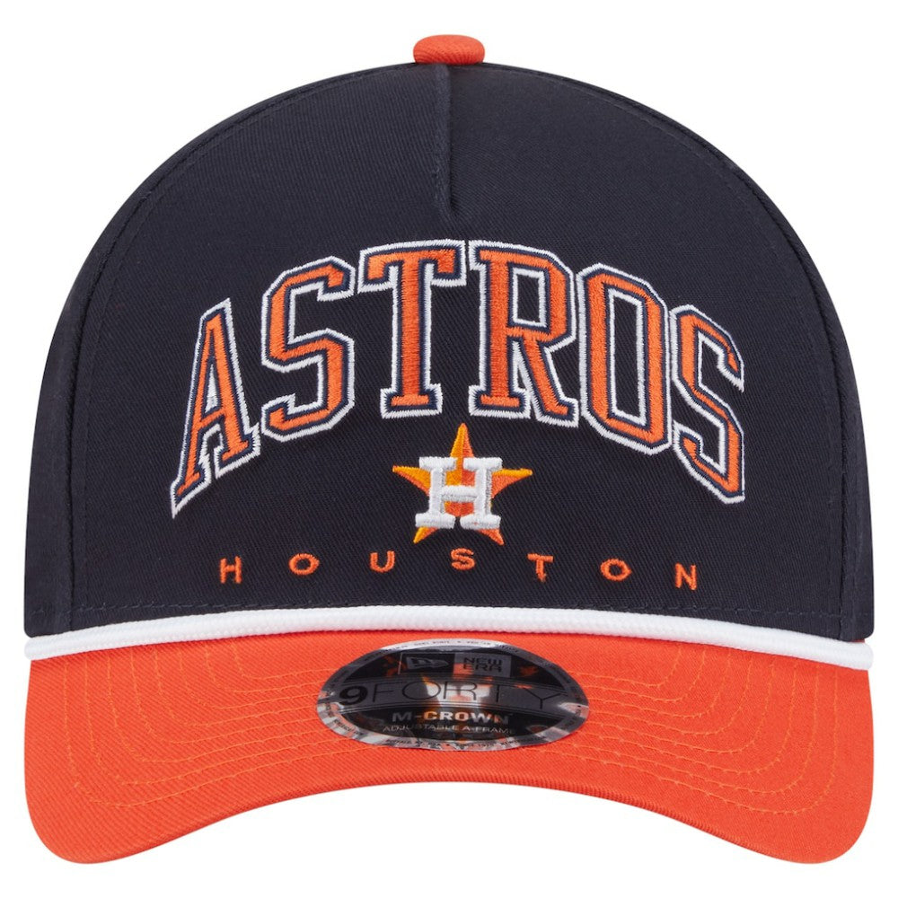 Houston Astros New Era Arch 9FORTY A-Frame M-Crown Adjustable Hat | MLB US