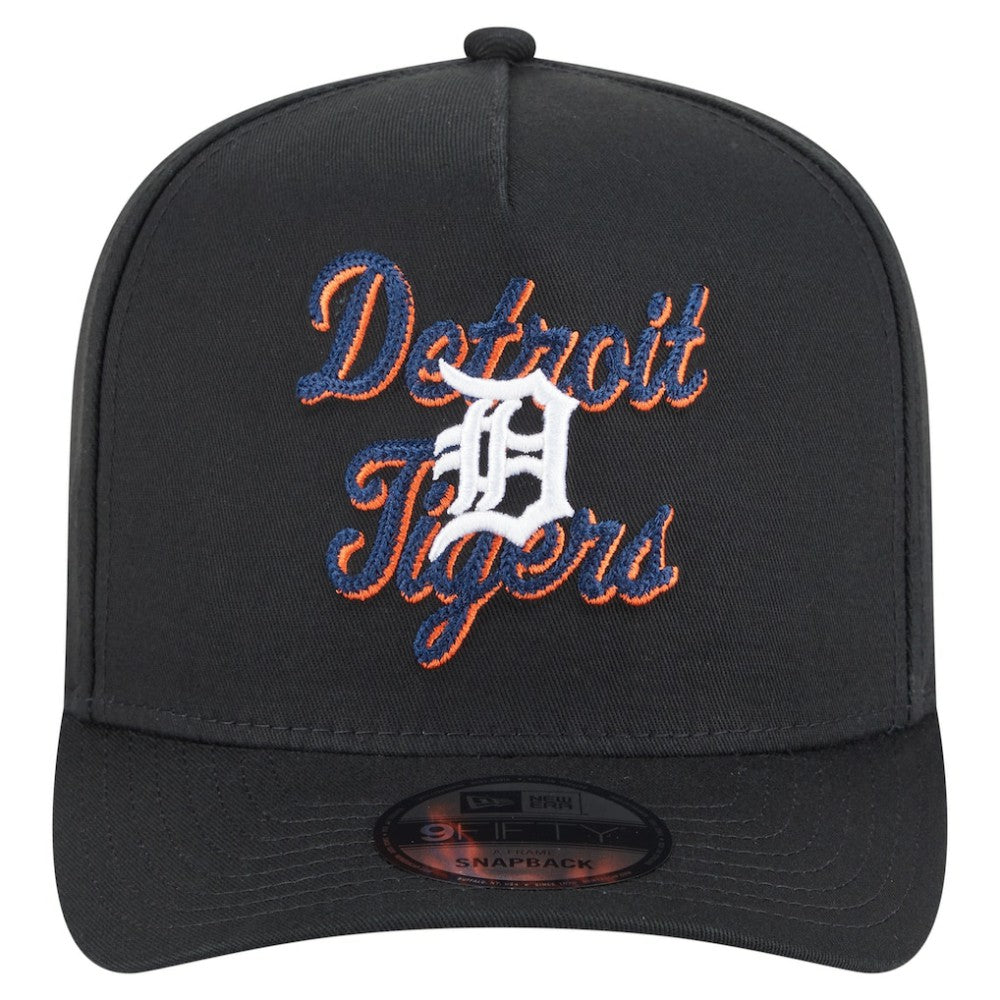 Detroit Tigers New Era Chainstitch 9FIFTY A-Frame Snapback Hat | MLB Shop