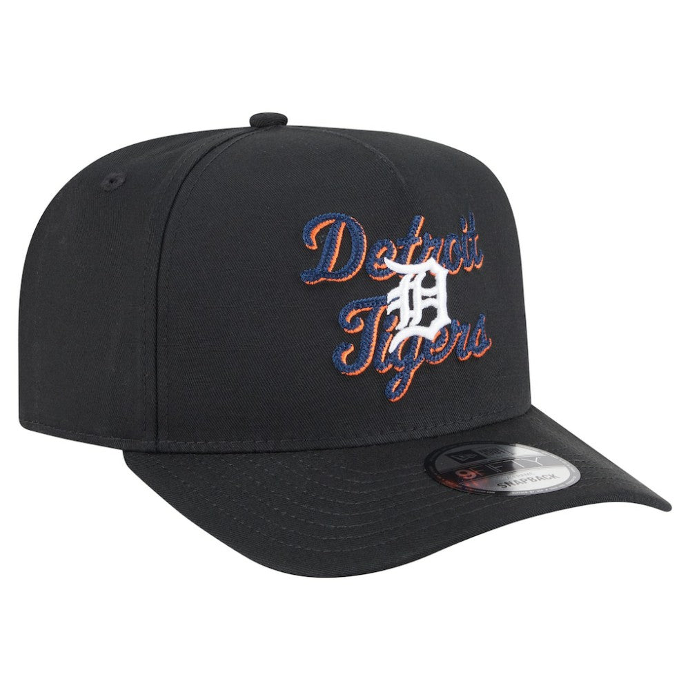 Detroit Tigers New Era Chainstitch 9FIFTY A-Frame Snapback Hat | MLB Shop