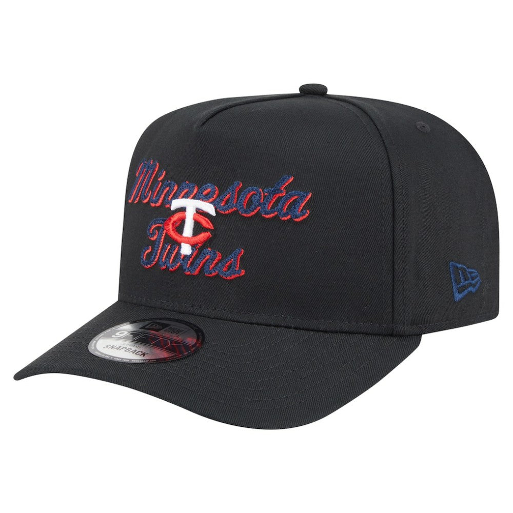 Minnesota Twins New Era Chainstitch 9FIFTY A-Frame Snapback Hat | MLB For sale