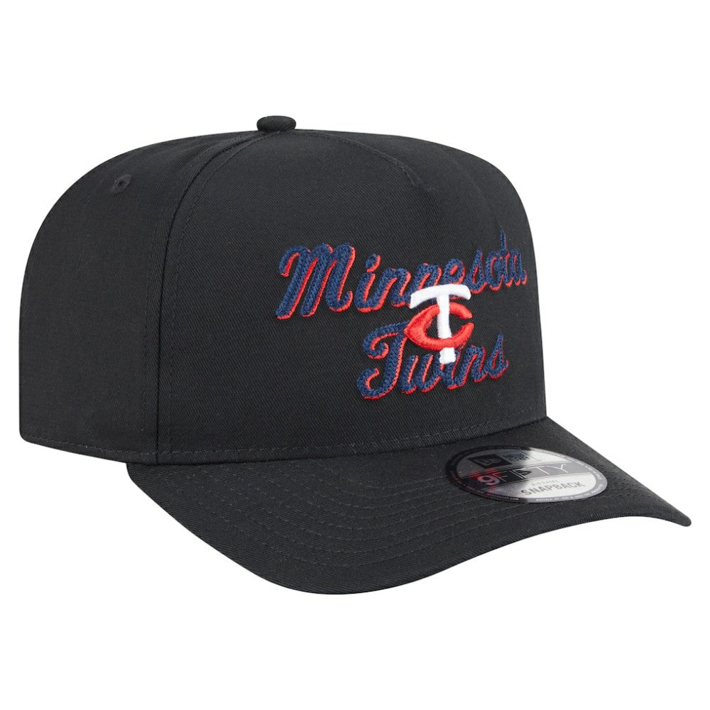 Minnesota Twins New Era Chainstitch 9FIFTY A-Frame Snapback Hat | MLB For sale