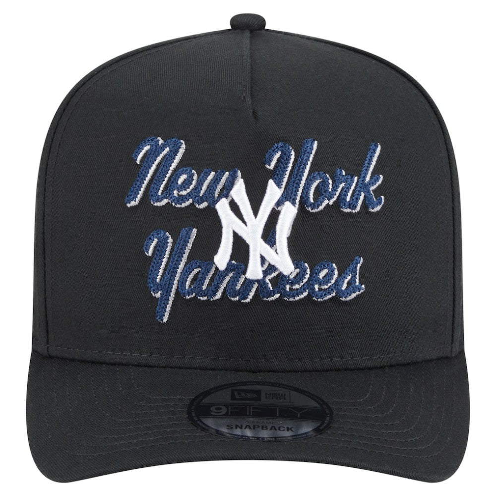 New York Yankees New Era Chainstitch 9FIFTY A-Frame Snapback Hat | MLB Online