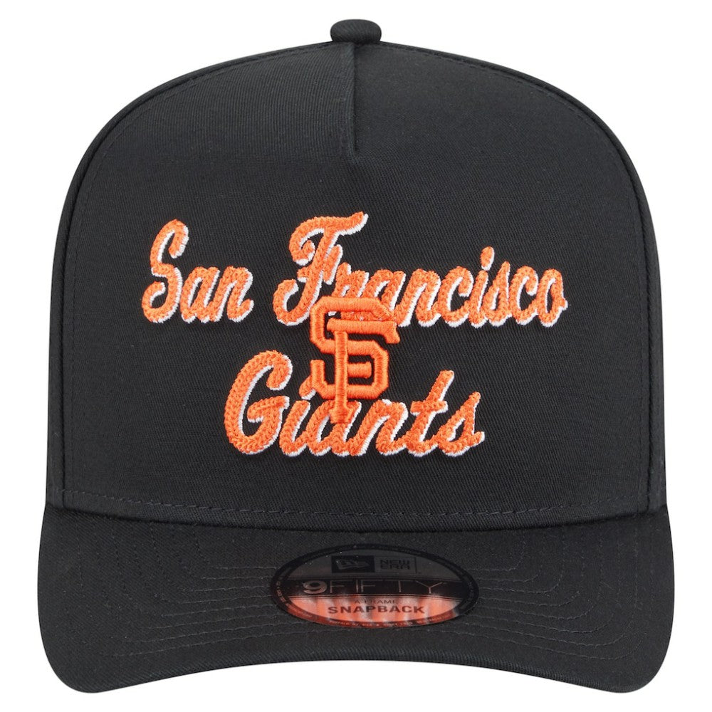 San Francisco Giants New Era Chainstitch 9FIFTY A-Frame Snapback Hat | MLB Sale