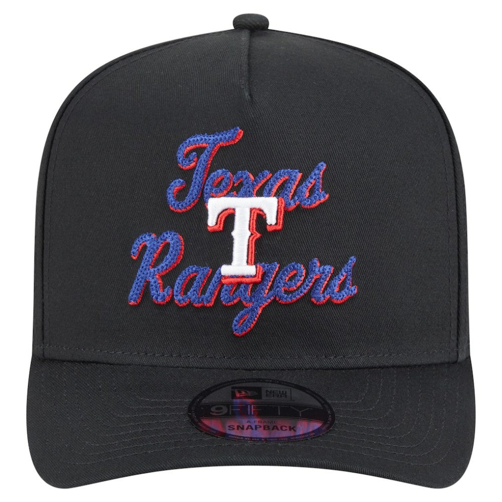 Texas Rangers New Era Chainstitch 9FIFTY A-Frame Snapback Hat | MLB Online