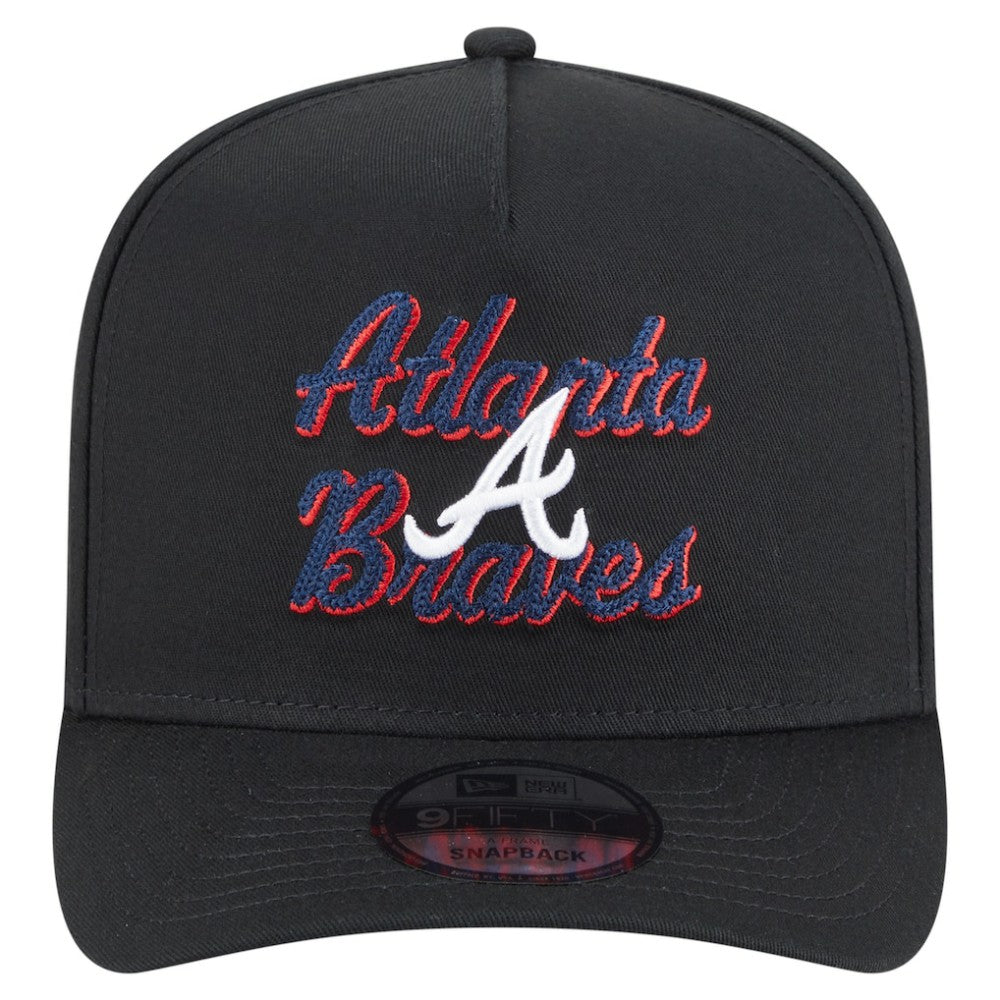 Atlanta Braves New Era Chainstitch 9FIFTY A-Frame Snapback Hat | MLB Shop