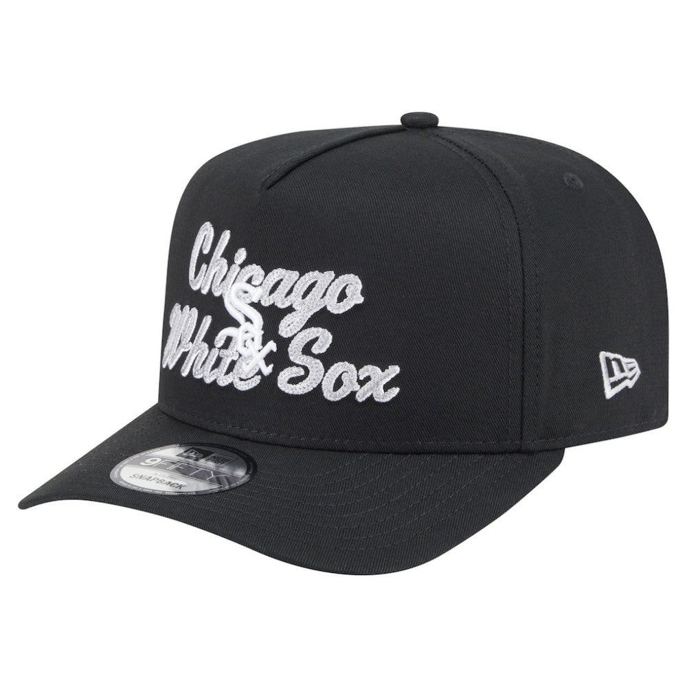 Chicago White Sox New Era Chainstitch 9FIFTY A-Frame Snapback Hat | MLB Outlet