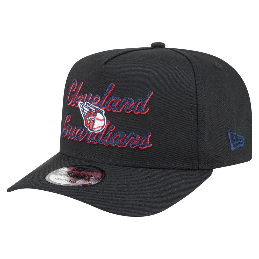 Cleveland Guardians New Era Chainstitch 9FIFTY A-Frame Snapback Hat | MLB US