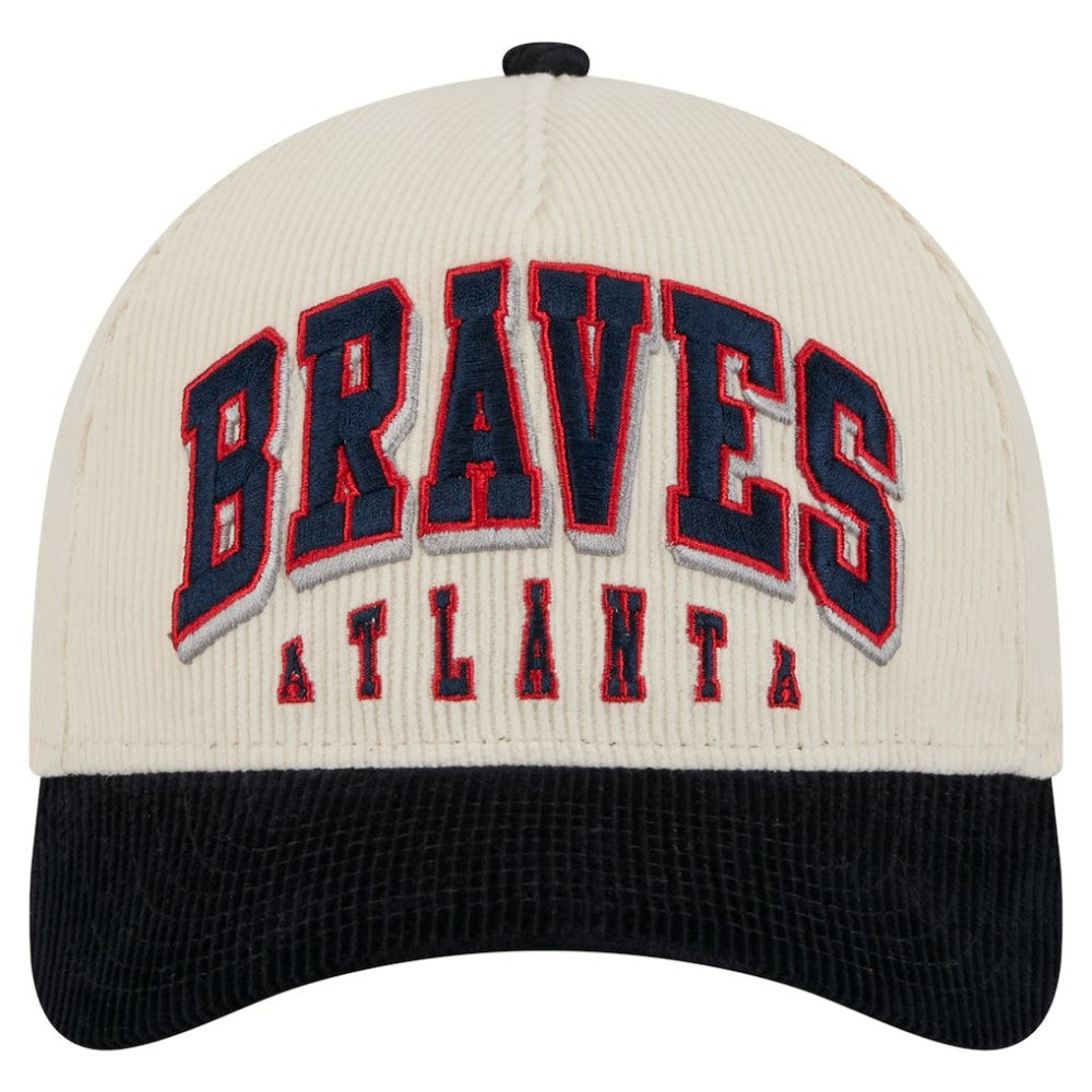 Atlanta Braves New Era Sided Corduroy 9FORTY A-Frame Adjustable Hat | MLB Near me
