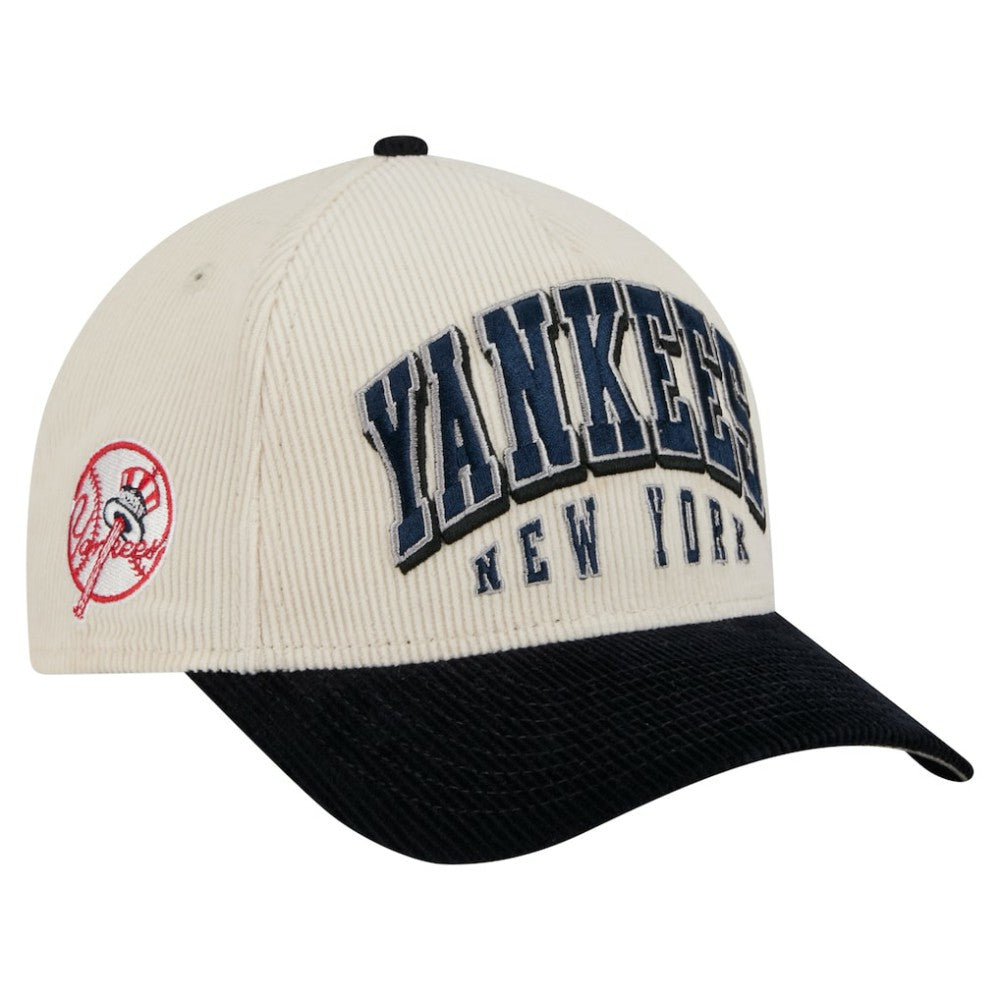 New York Yankees New Era Sided Corduroy 9FORTY A-Frame Adjustable Hat | MLB For sale