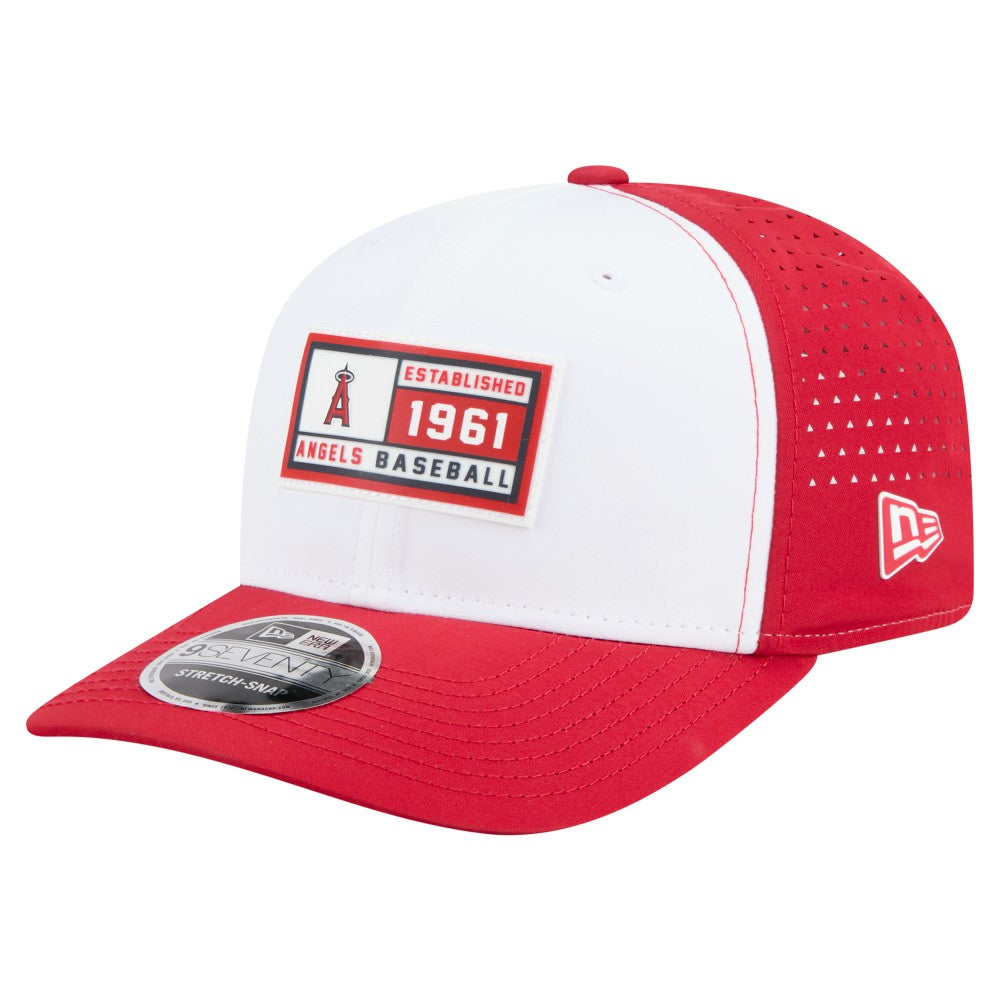 Los Angeles Angels New Era Established Patch 9SEVENTY Adjustable Hat | MLB Sale