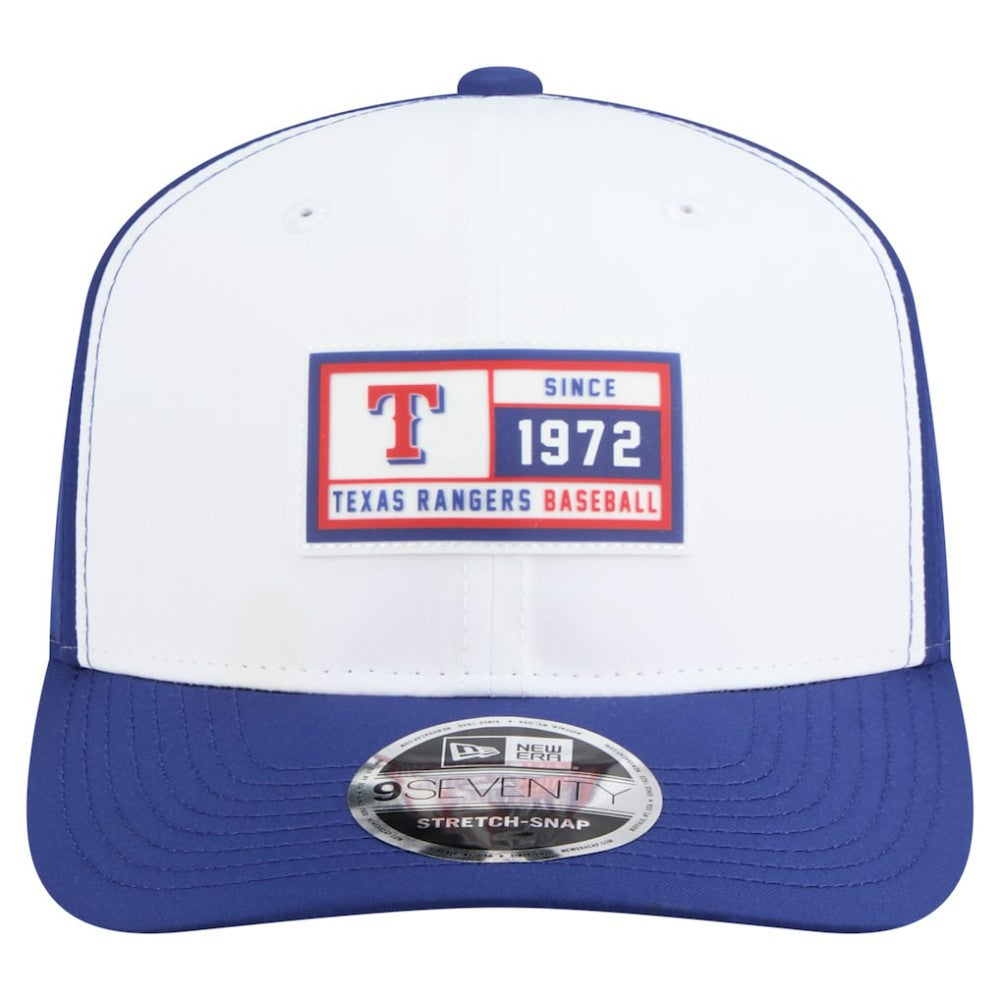 Texas Rangers New Era Established Patch 9SEVENTY Adjustable Hat | MLB For sale