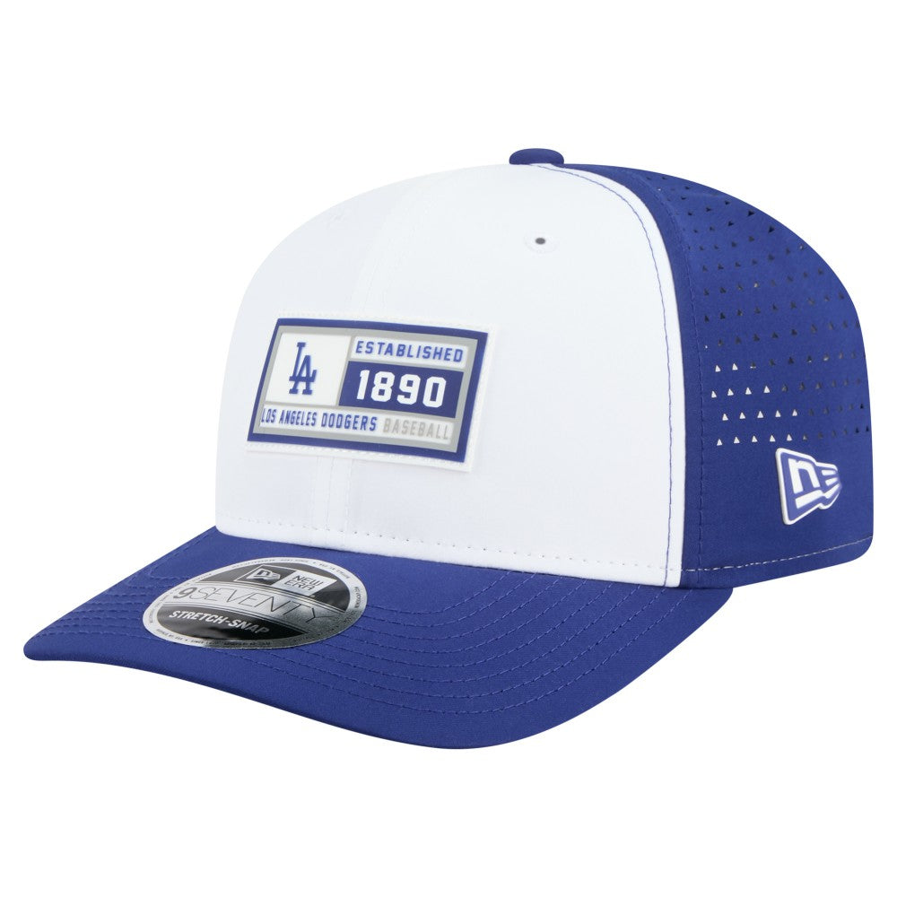 Los Angeles Dodgers New Era Established Patch 9SEVENTY Adjustable Hat | MLB Shop