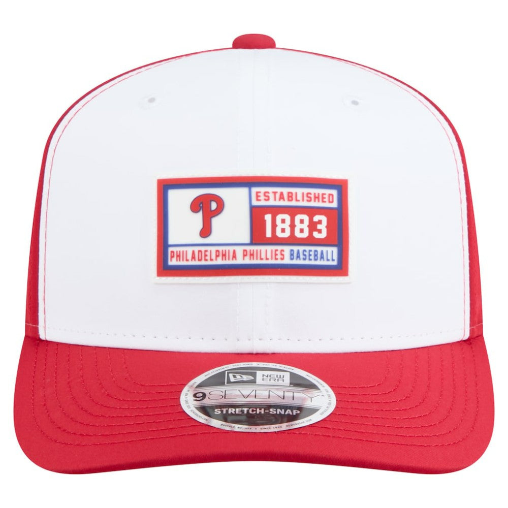 Philadelphia Phillies New Era Established Patch 9SEVENTY Adjustable Hat | MLB For sale