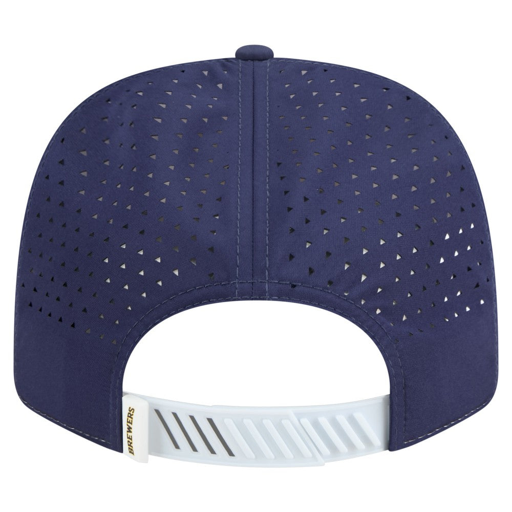 Milwaukee Brewers New Era Established Patch 9SEVENTY Adjustable Hat | MLB On Sale