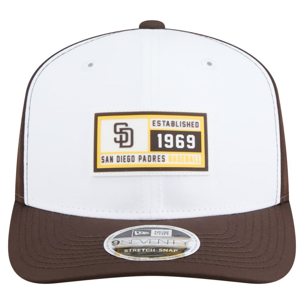 San Diego Padres New Era Established Patch 9SEVENTY Adjustable Hat | MLB Online