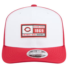 Cincinnati Reds New Era Established Patch 9SEVENTY Adjustable Hat | MLB Discount