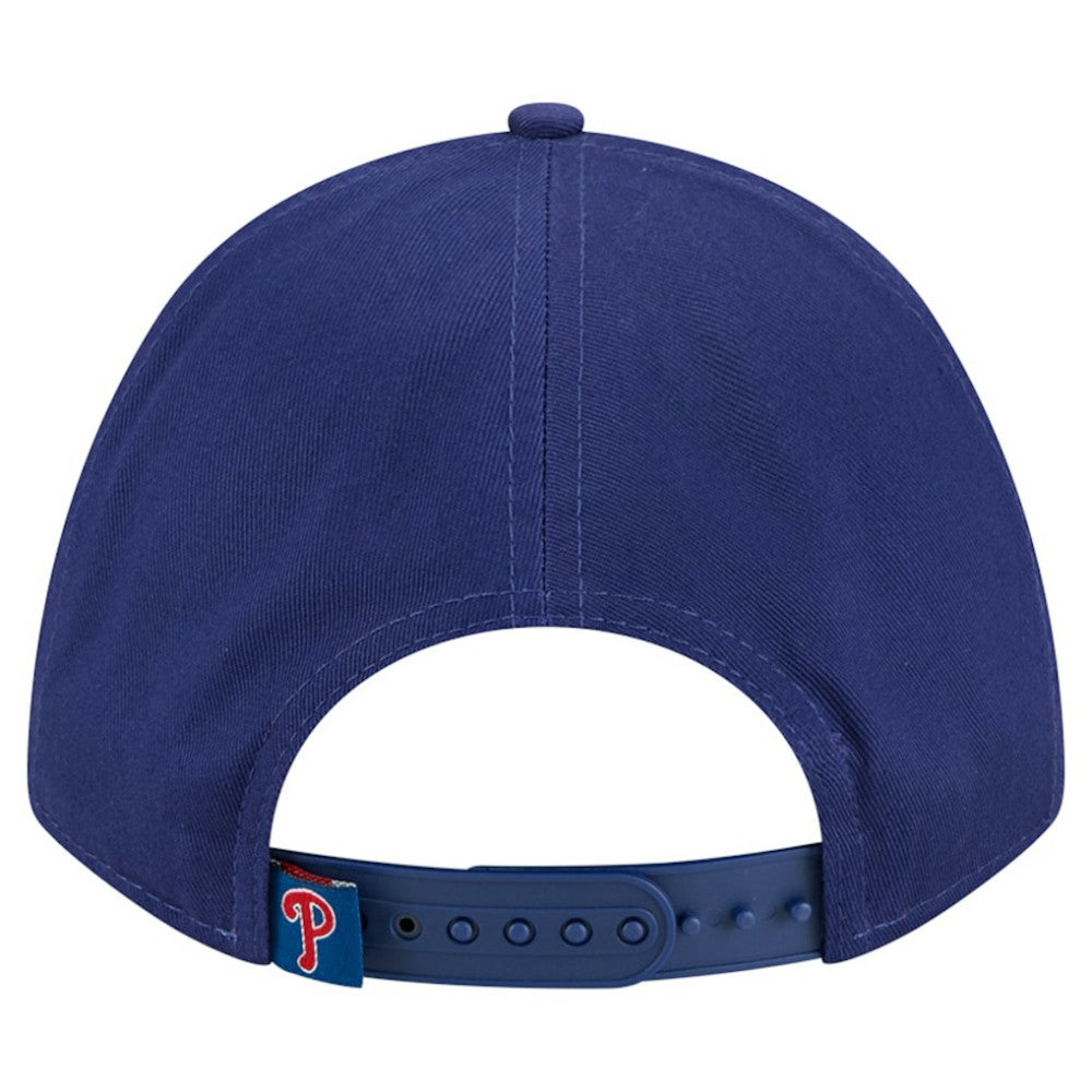 Philadelphia Phillies New Era Women's Metallic A-Frame 9FORTY Adjustable Hat | MLB Outlet