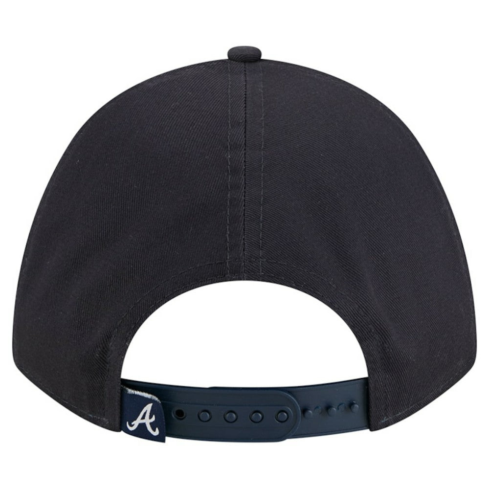 Atlanta Braves New Era Women's Metallic A-Frame 9FORTY Adjustable Hat | MLB Shop