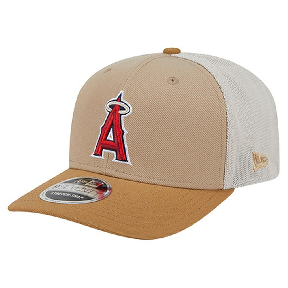 Los Angeles Angels New Era 9SEVENTY Trucker Adjustable Hat | MLB New