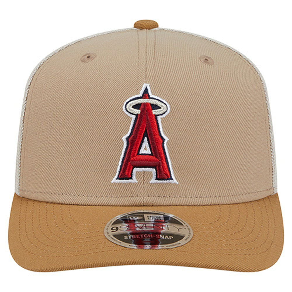 Los Angeles Angels New Era 9SEVENTY Trucker Adjustable Hat | MLB New